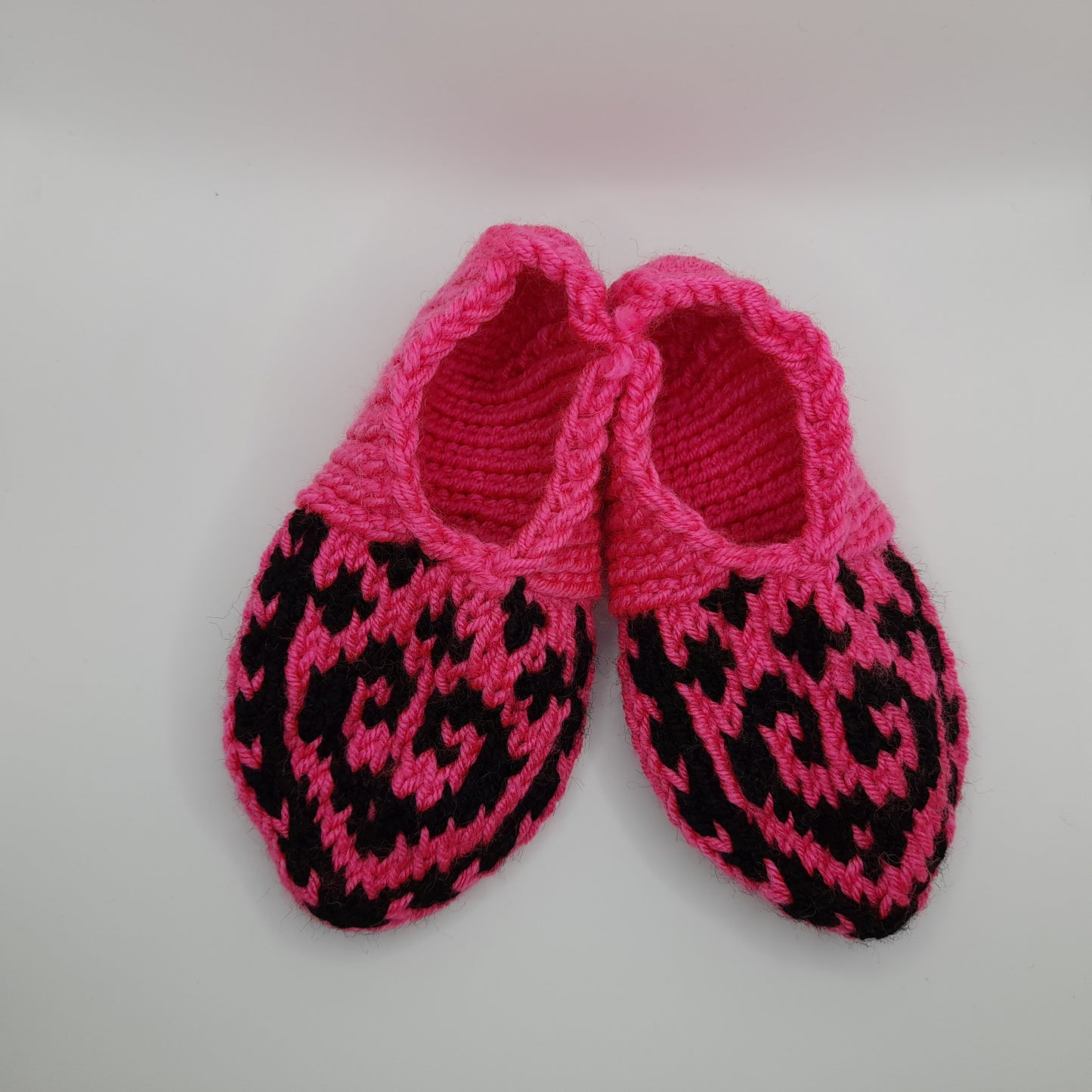 Hand Knit Slipper Socks