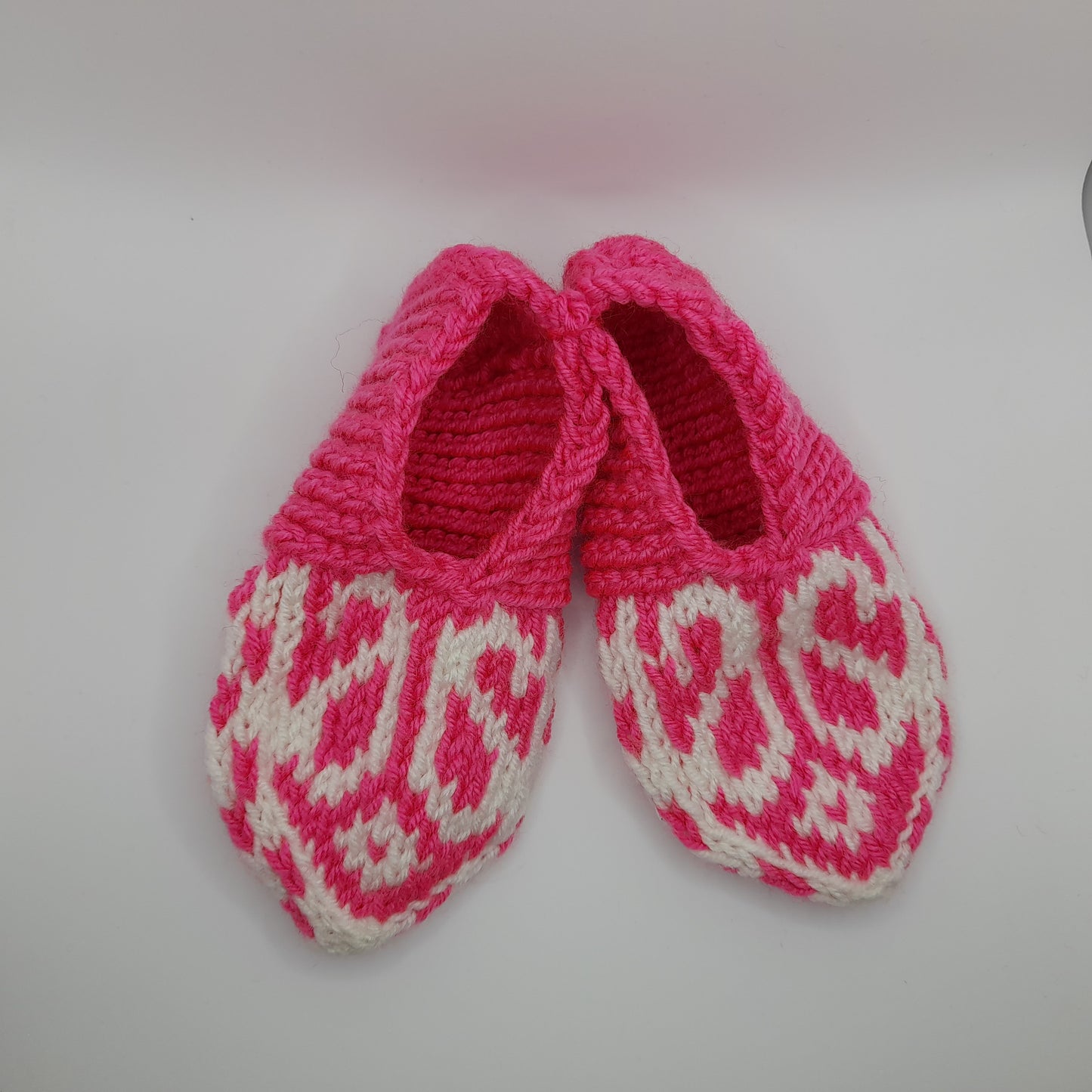 Hand Knit Slipper Socks