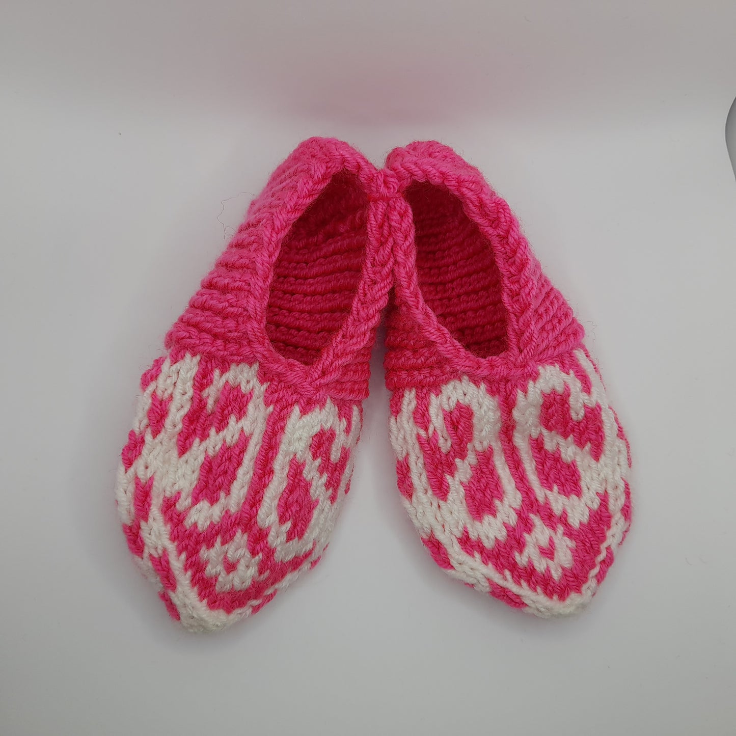 Hand Knit Slipper Socks