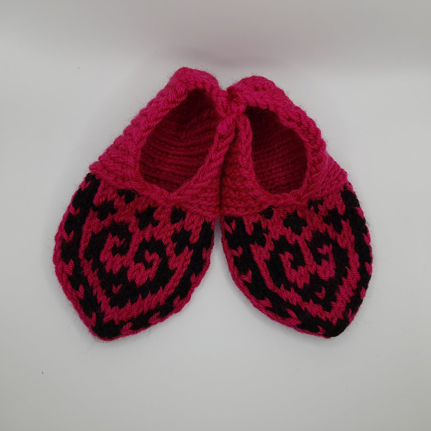 Hand Knit Slipper Socks