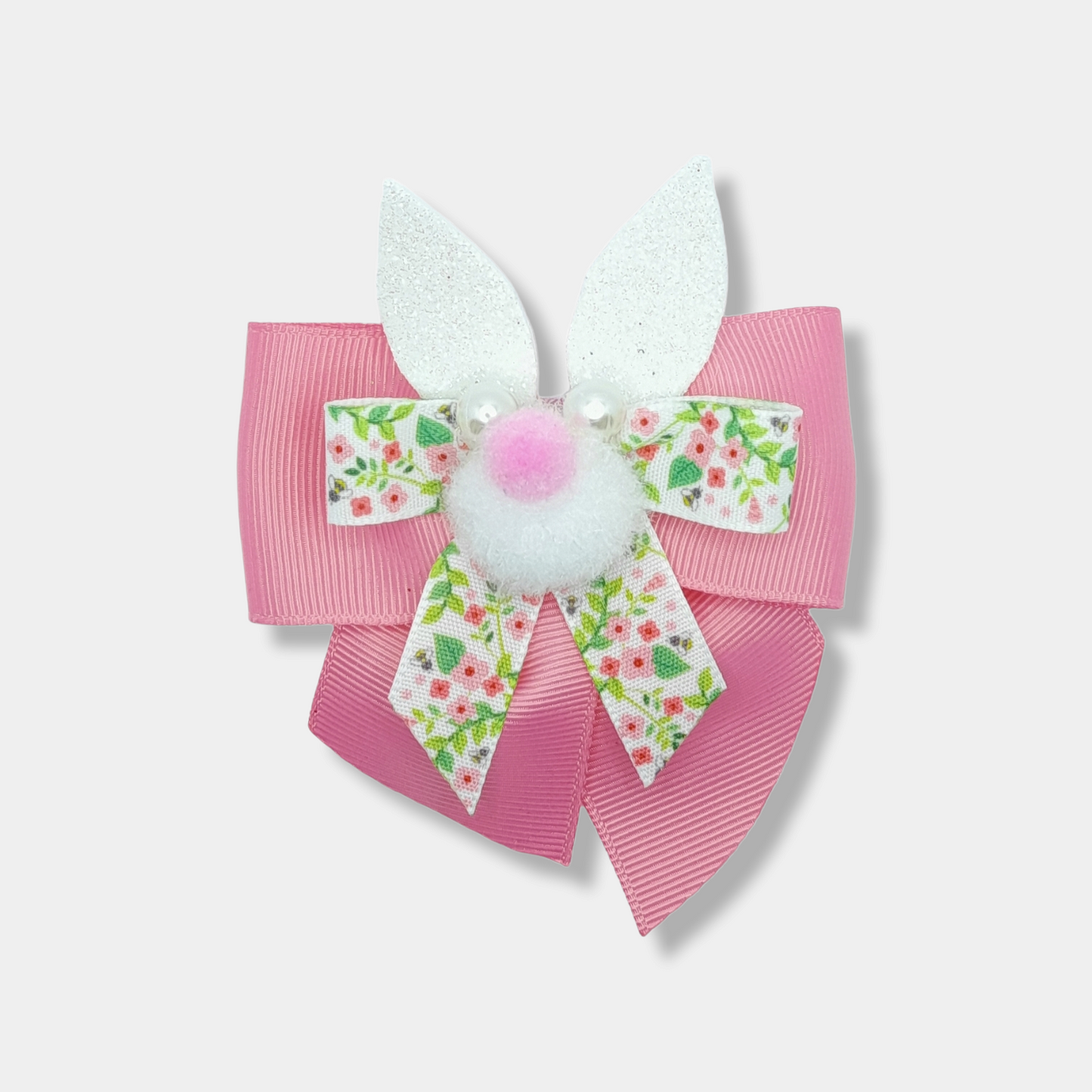 PINK BUNNY-Hairclip